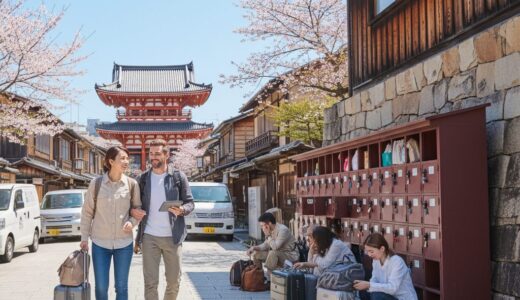 Luggage Forwarding vs. Coin Lockers: The Smart Hack for Stress-Free Travel in Japan