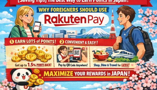 [Saving Tips] The best way to earn points in Japan! Why foreigners should use Rakuten Pay